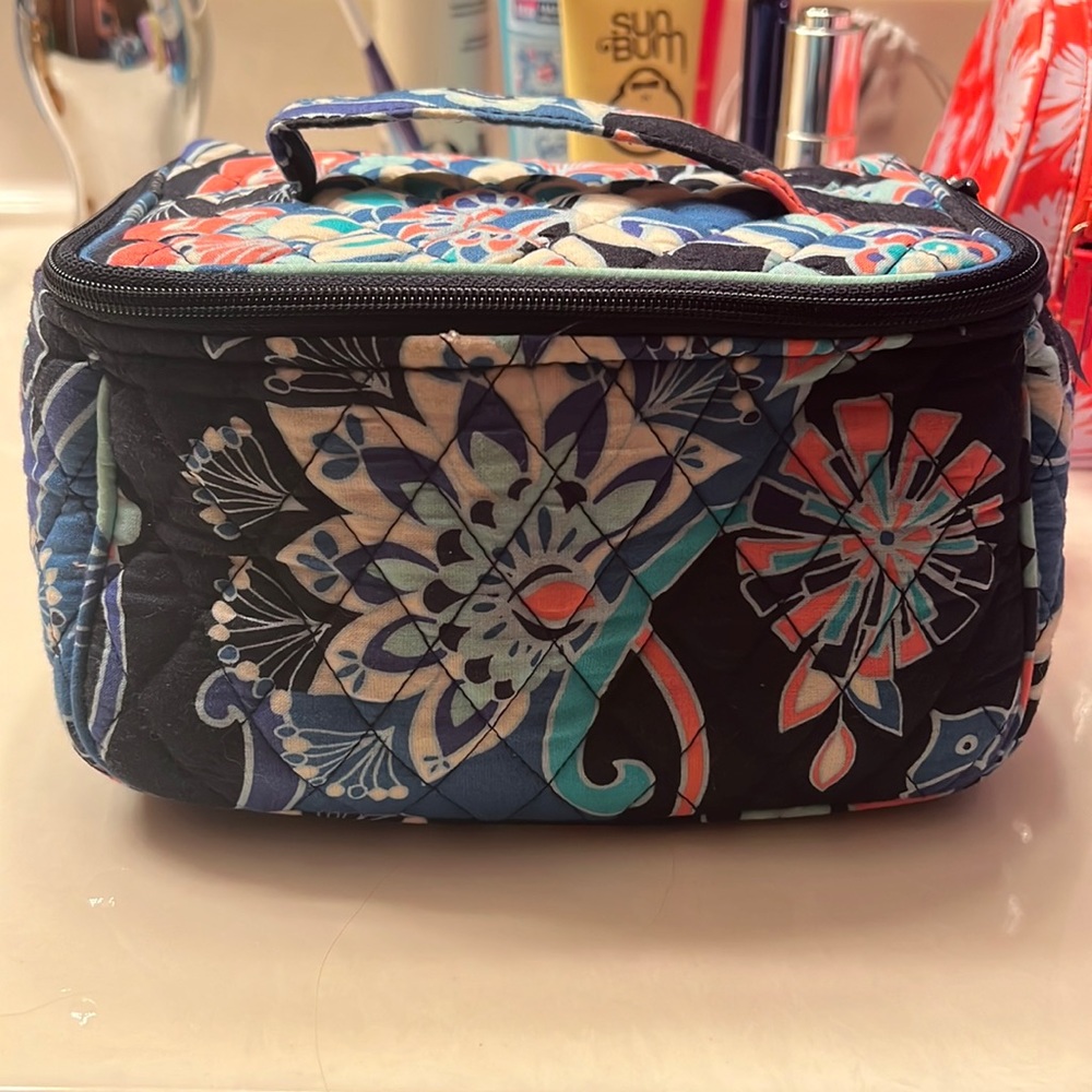 Vera Bradley Open top Makeup Bag